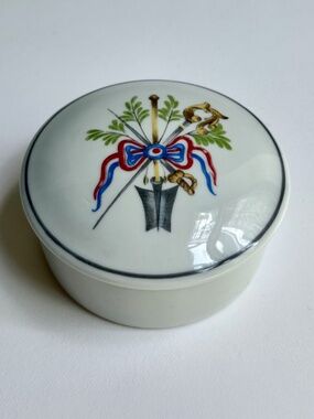 Limoges for Lancome Bicentenaire Lidded Porcelain Box